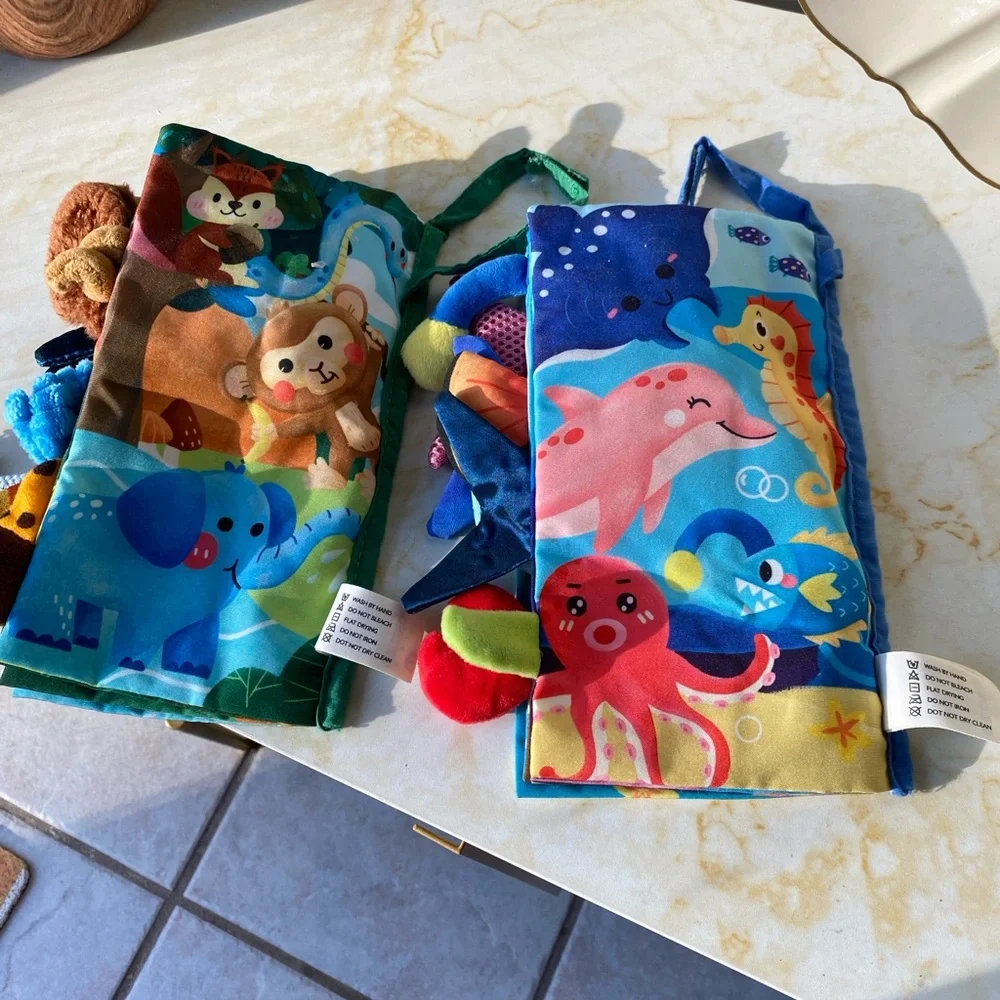 Hahaland Jungly tails and Marine Animals books